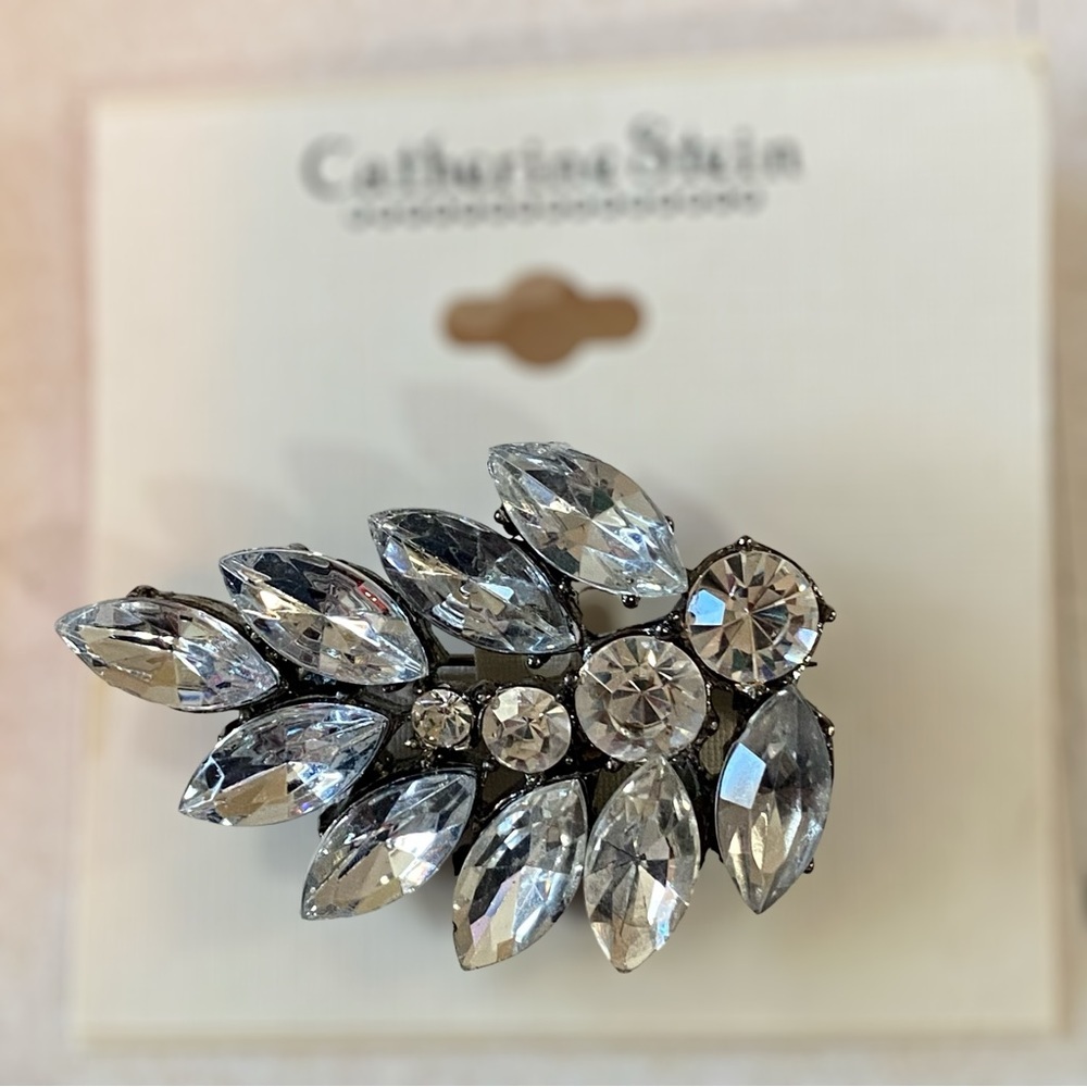 Catherine Stein retired vintage crystal brooch